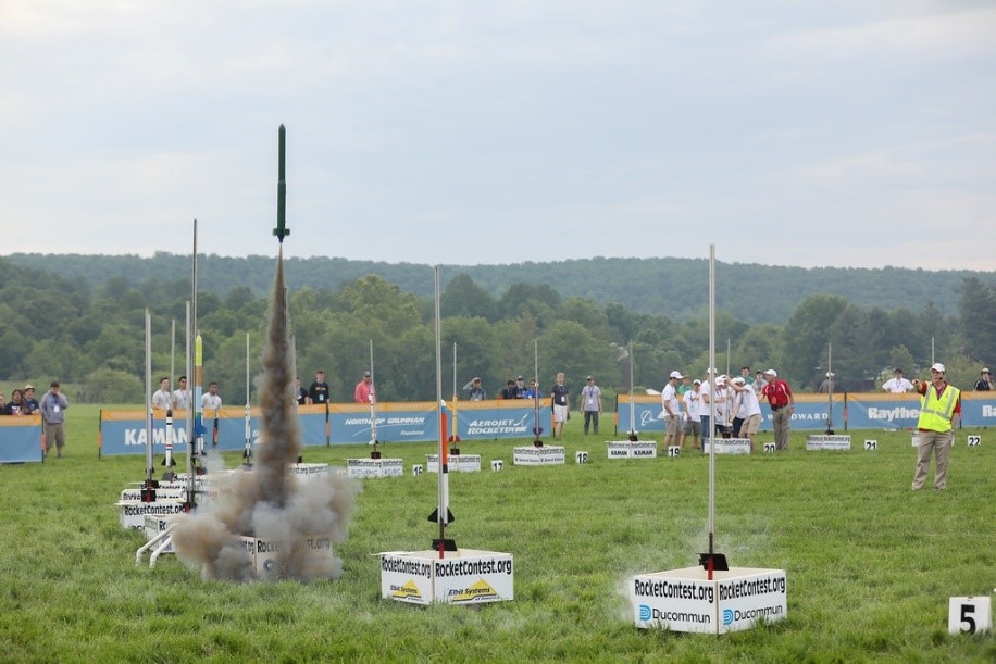 MONRONeYnews TouchandGo American Rocketry Challenge Blasts Off!