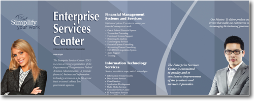 ESC Display Booth Graphics