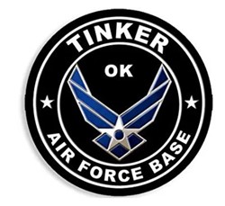 OK Tinker Air Force Base logo