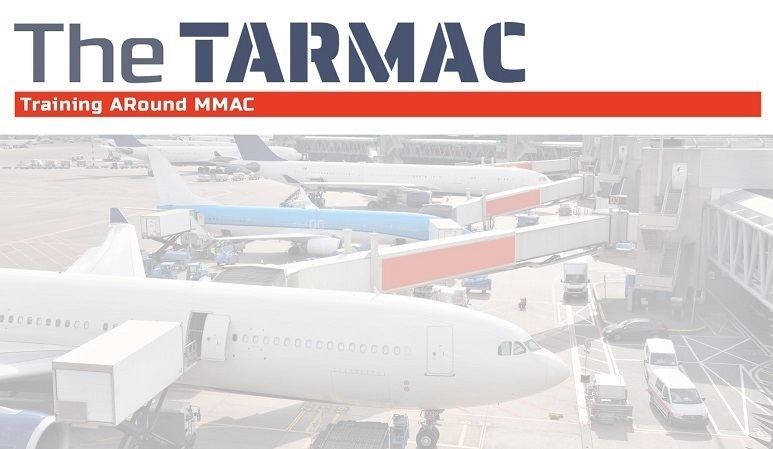 TARMAC splash page (busy airport terminal) - Training ARound MMAC